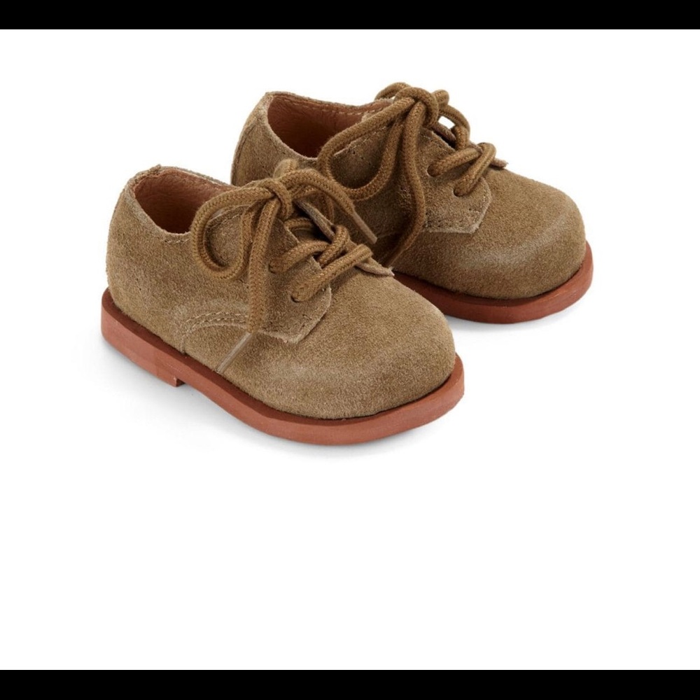 Infant boys Ralph Lauren Suede Morgan